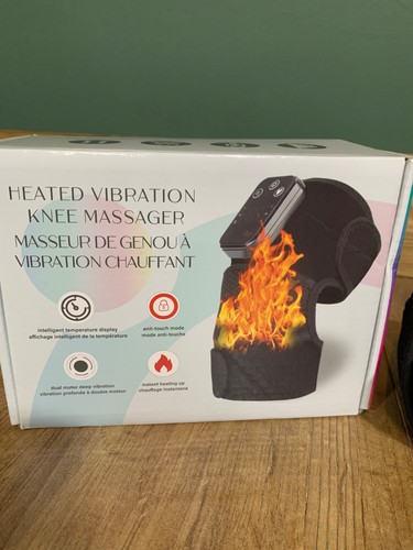 Heated vibration knee massager - vibration,