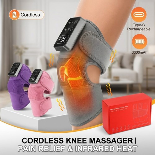 Cordless knee massager for - massager,