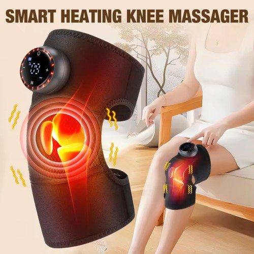 Heated knee massager - heated,
