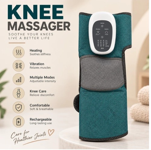 Rechargeable knee massager - rechargeable,