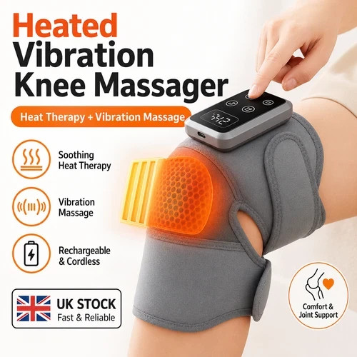 Rechargeable heated knee - rechargeable,