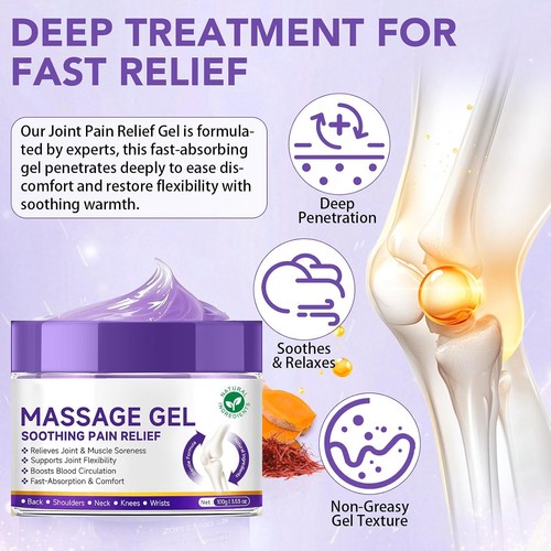Massage gel joint - massage, relief