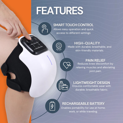 Infrared heat knee massager - heat,