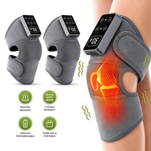 Cordless knee massager - cordless, for
