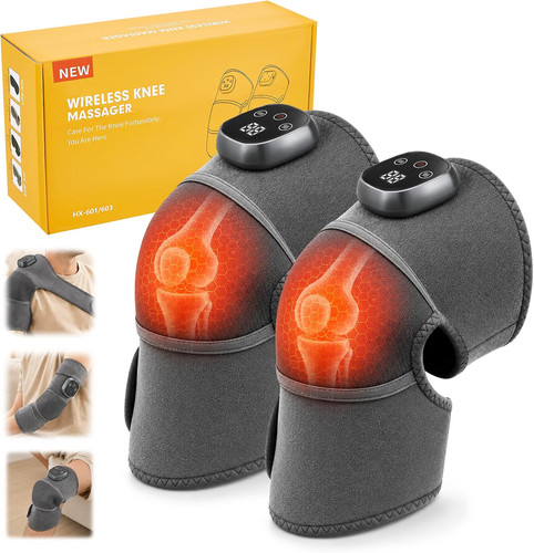 2pcs knee massager heated - knee,
