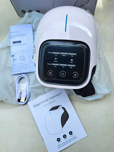 Heated vibrating cordless knee - vibrating,