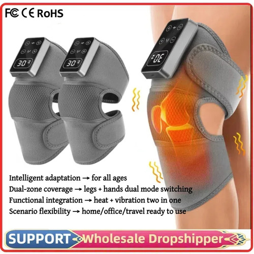 Rechargeable knee massager - rechargeable,