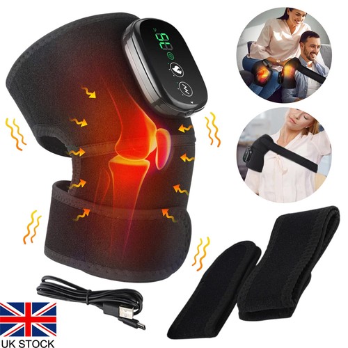 Heated knee electric massager - heated,